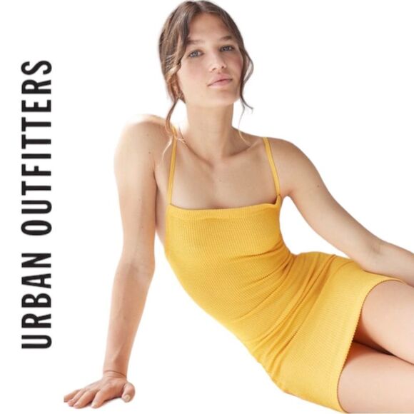 NEW Urban Outfitters UO Tyra Strappy-Back Mini Dress M L - Picture 3 of 4